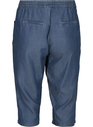 3/4 length trousers, Medium Blue, Packshot image number 1