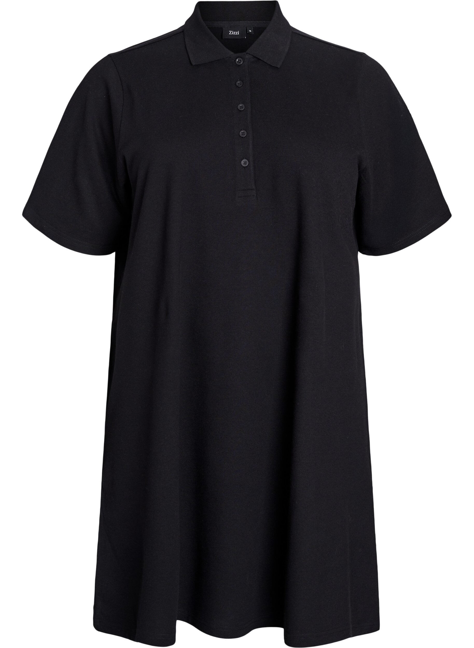 Short A-line polo dress