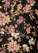 Blouse with floral print and ruffle details, Black, Packshot image number 2