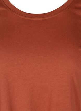 Short-sleeved t-shirt with adjustable bottom hem, Arabian Spice, Packshot image number 2
