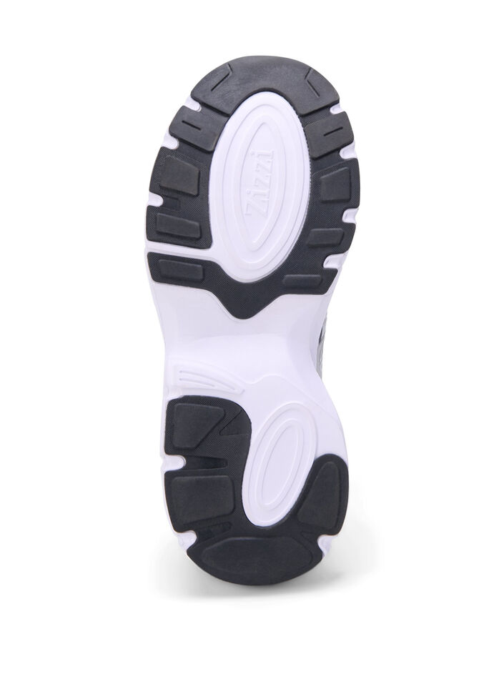 Wide fit - Sneakers with elastic laces, Vapor Blue, Packshot image number 4