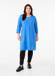 Dress with 3/4 sleeves and striped pattern, Princess Blue Mel., Model image number 2