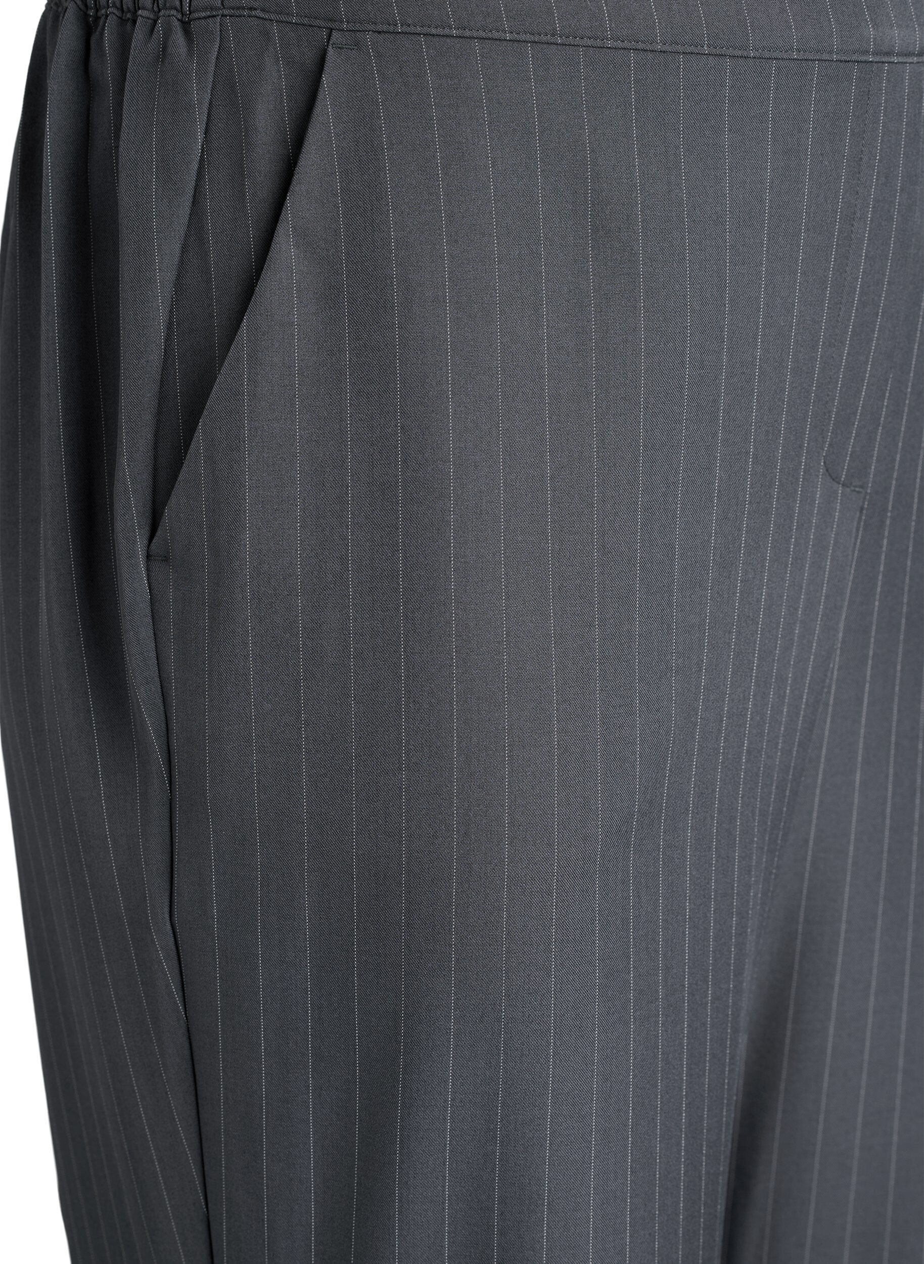 ZizzifashionLoose trousers with pockets, Dark Grey, Packshot image number 2