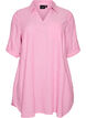 Linen and viscose tunic with A-shape, 2169, Packshot image number 0