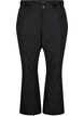 Ski trousers with pockets and adjustable waist, Black, Packshot image number 0