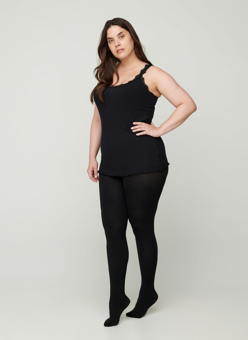 Thermo tights, Black, Model