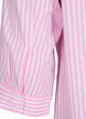 Long striped shirt with 3/4 sleeves, Pink, Packshot image number 4