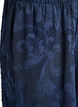 Loose trousers with a textured tone-on-tone pattern, Blue, Packshot image number 2