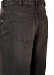 Kiana straight fit jeans with a high waist, Black, Packshot image number 3