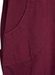 Short sleeve cotton dress, Dark Bordeaux, Packshot image number 3