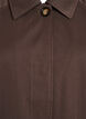 Short trench coat with collar and raglan sleeves, Brown, Packshot image number 2