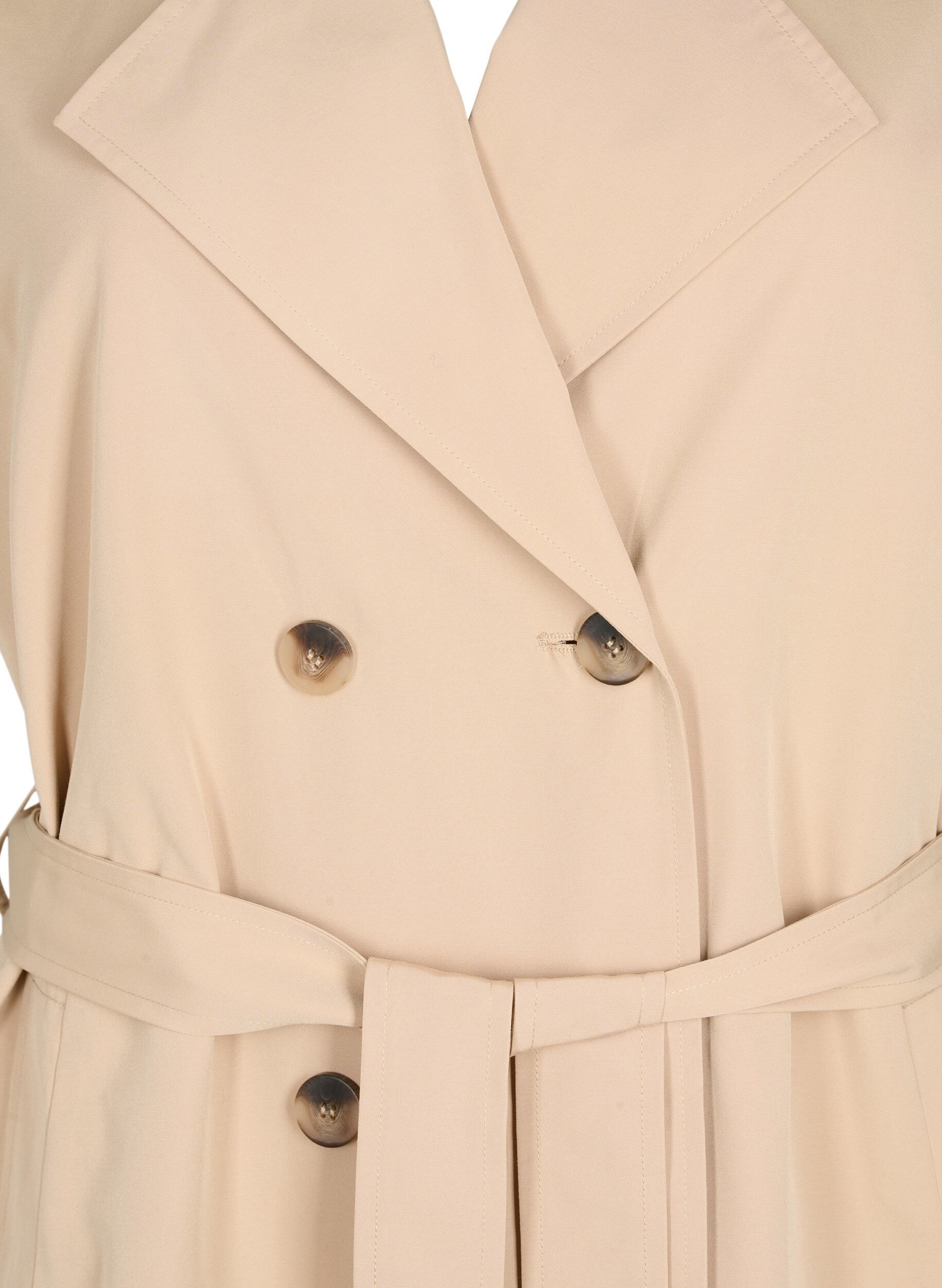 Zizzifashion Long waistcoat with belt, Nomad, Packshot image number 2