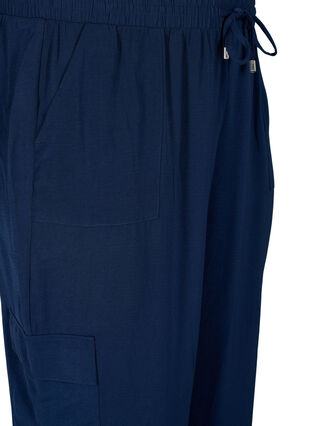 Trousers with cargo pockets, Navy Blazer, Packshot image number 2