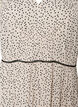 Patterned viscose midi dress, White, Packshot image number 2