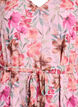 Chiffon maxi dress with a V-neck and ruffle hem, Rose, Packshot image number 2