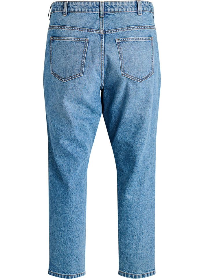 Mille Mom Fit Jeans with high waist, Blue, Packshot image number 1