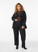 Loose trousers with pockets, Black, Model image number 0