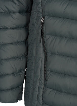 Quilted lightweight jacket with detachable hood and pockets, Urban Chic, Packshot image number 3