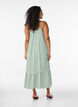 Summer dress with stripes and A-line shape, Green, Model image number 1