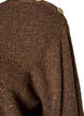Knit blouse with button detail, 0890, Packshot image number 2