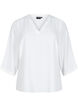 Blouse with 3/4 sleeves, Vanilla, Packshot image number 0