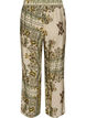 Patterned wide-leg trousers, Green, Packshot image number 1