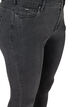 Cropped Amy jeans with a zip, Grey, Packshot image number 2