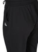 Loose workout trousers with pockets, Black, Packshot image number 3