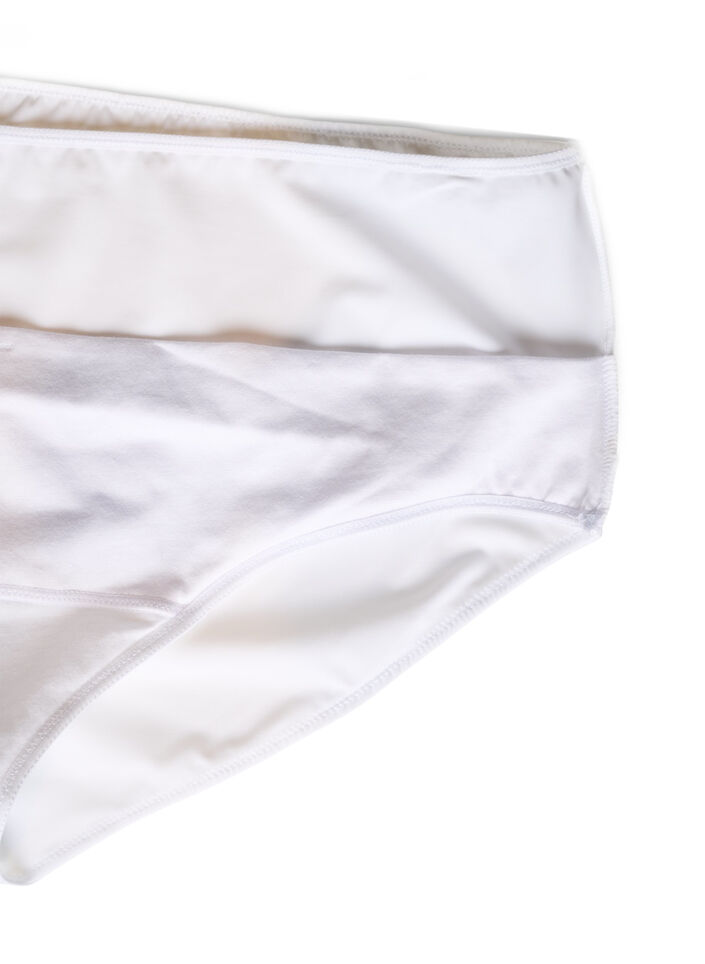 Microfiber briefs with inner pocket, White, Packshot image number 3