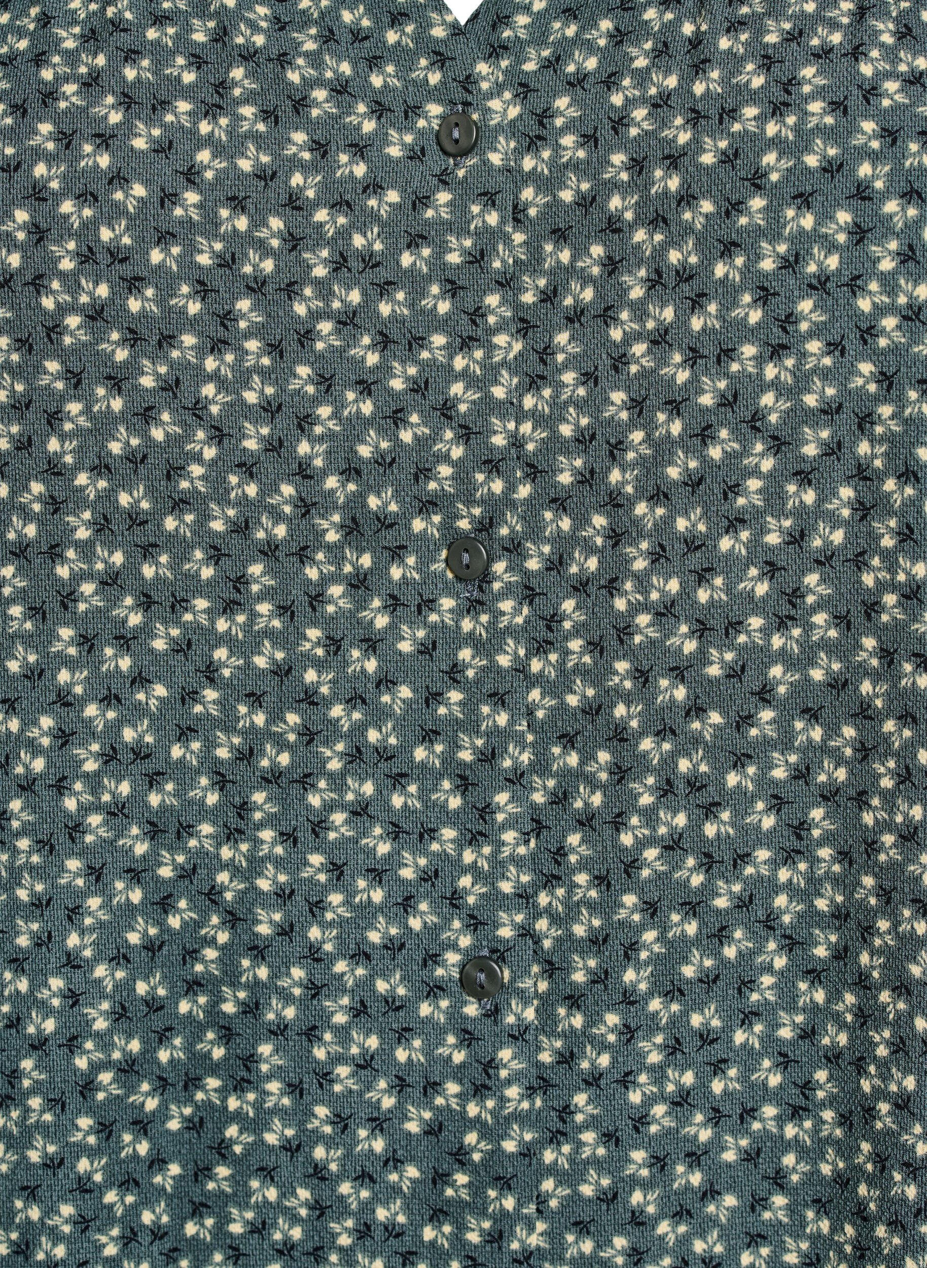 Zizzifashion Shirt blouse with 1/2 sleeves, Green, Packshot image number 2