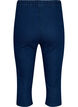 FLASH - High waisted denim capri trousers with slim fit, Blue, Packshot image number 1
