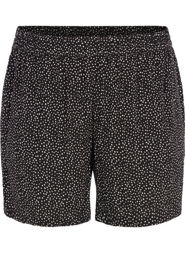 Shorts with loose fit, BLACK DOT, Packshot image number 0