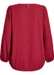 Blouse with glitter, Dark Bordeaux, Packshot image number 1