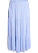 Long skirt with elasticated waist, Light Blue, Packshot image number 0
