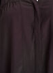 Blouse with ruffle collar and ruching, Brown, Packshot image number 2