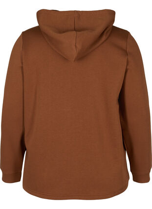 Sweatshirt with hood, Argan Oil, Packshot image number 1