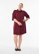 Short shirt dress with 3/4 sleeves, Red, Model image number 1
