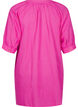 Cotton tunic with a V-neck, Rose, Packshot image number 1