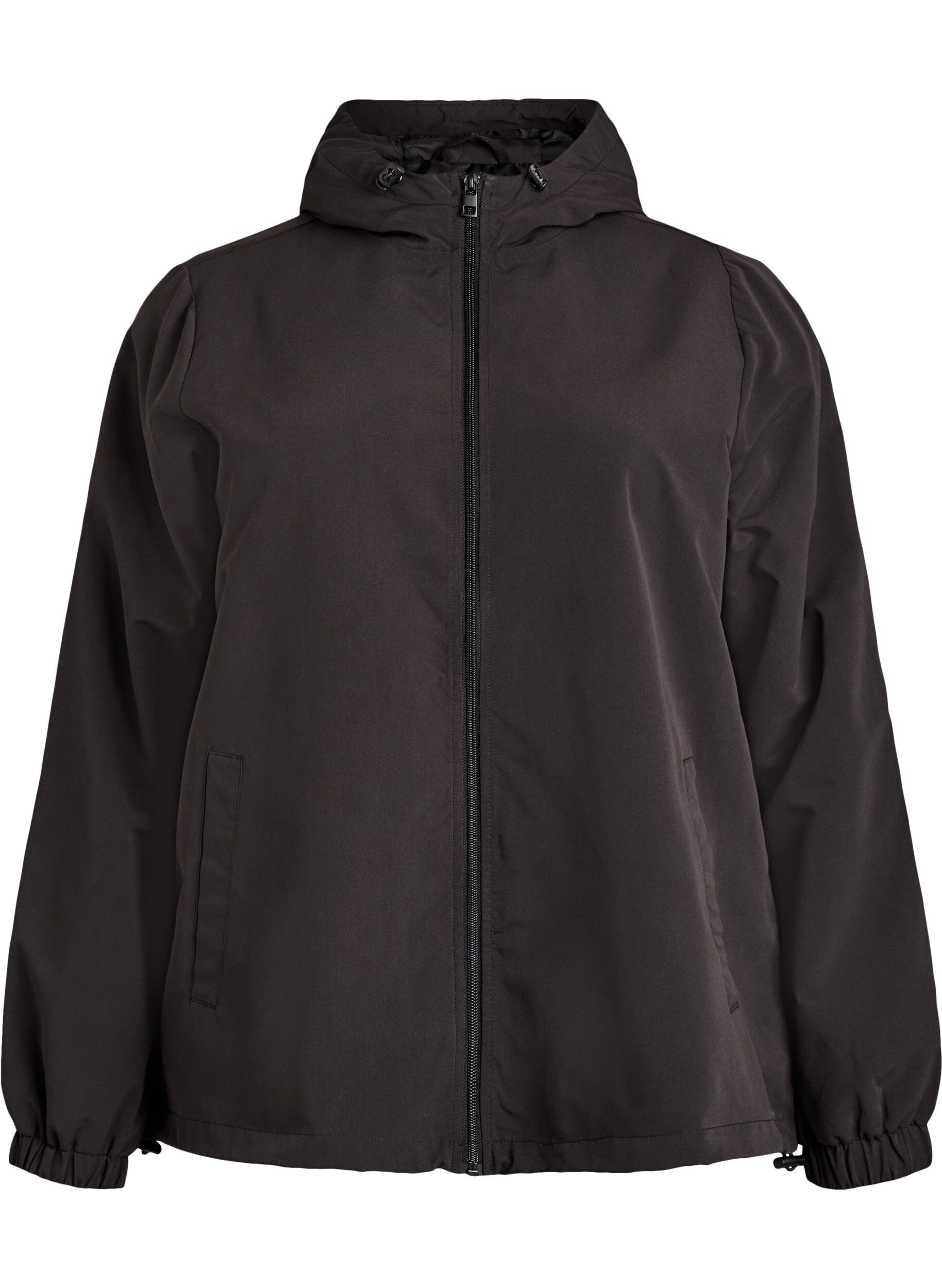 FLASH - Lightweight jacket with a hood and zipper