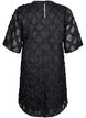 Short textured dress, Black, Packshot image number 1