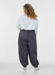 Balloon trousers with pockets and an elasticated waistband, Dark Grey, Model image number 1