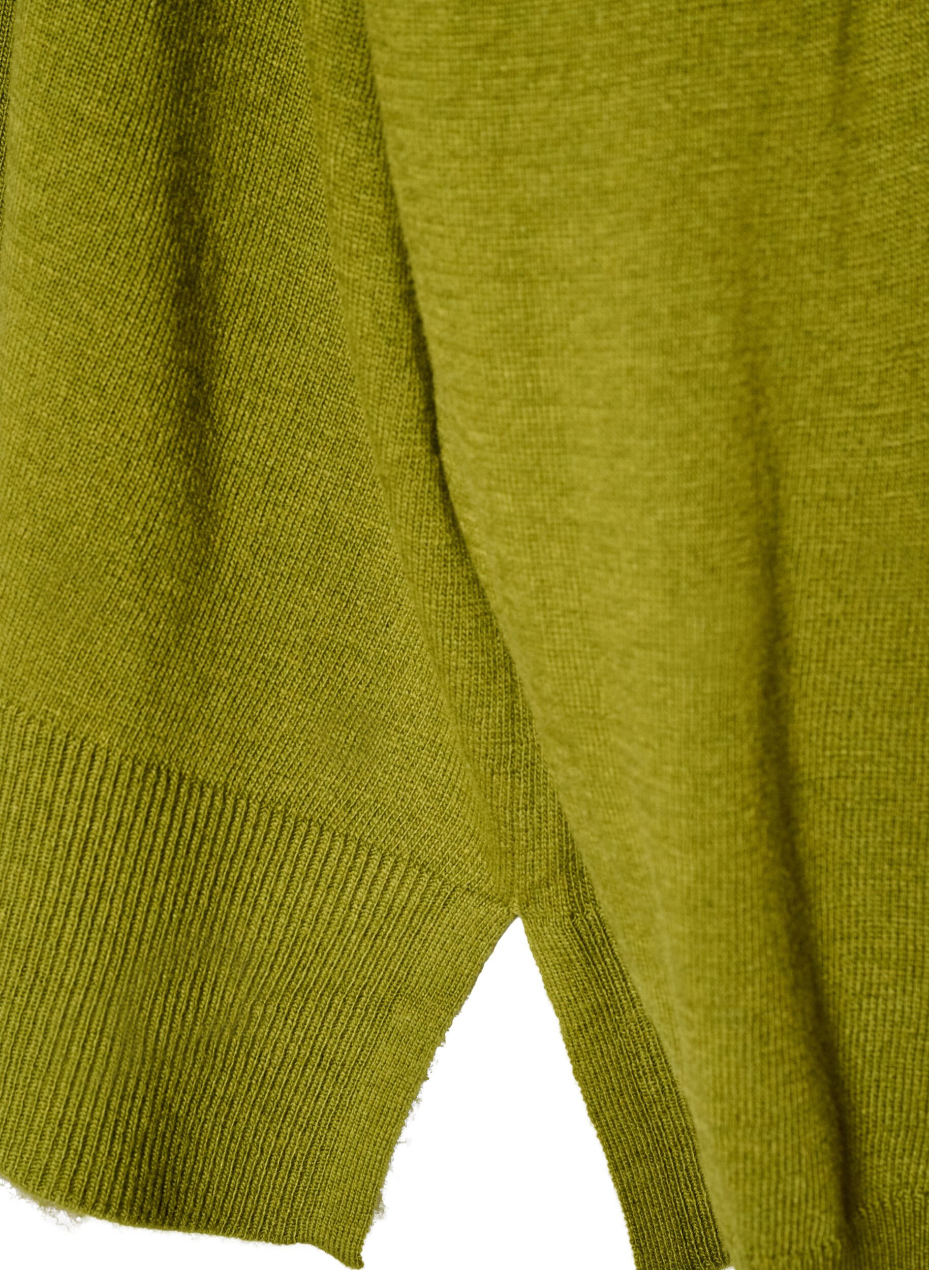 ZizzifashionTurtleneck jumper with a loose fit, Green, Packshot image number 3