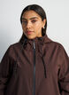 Raincoat with pockets and hood, Brown, Model image number 4