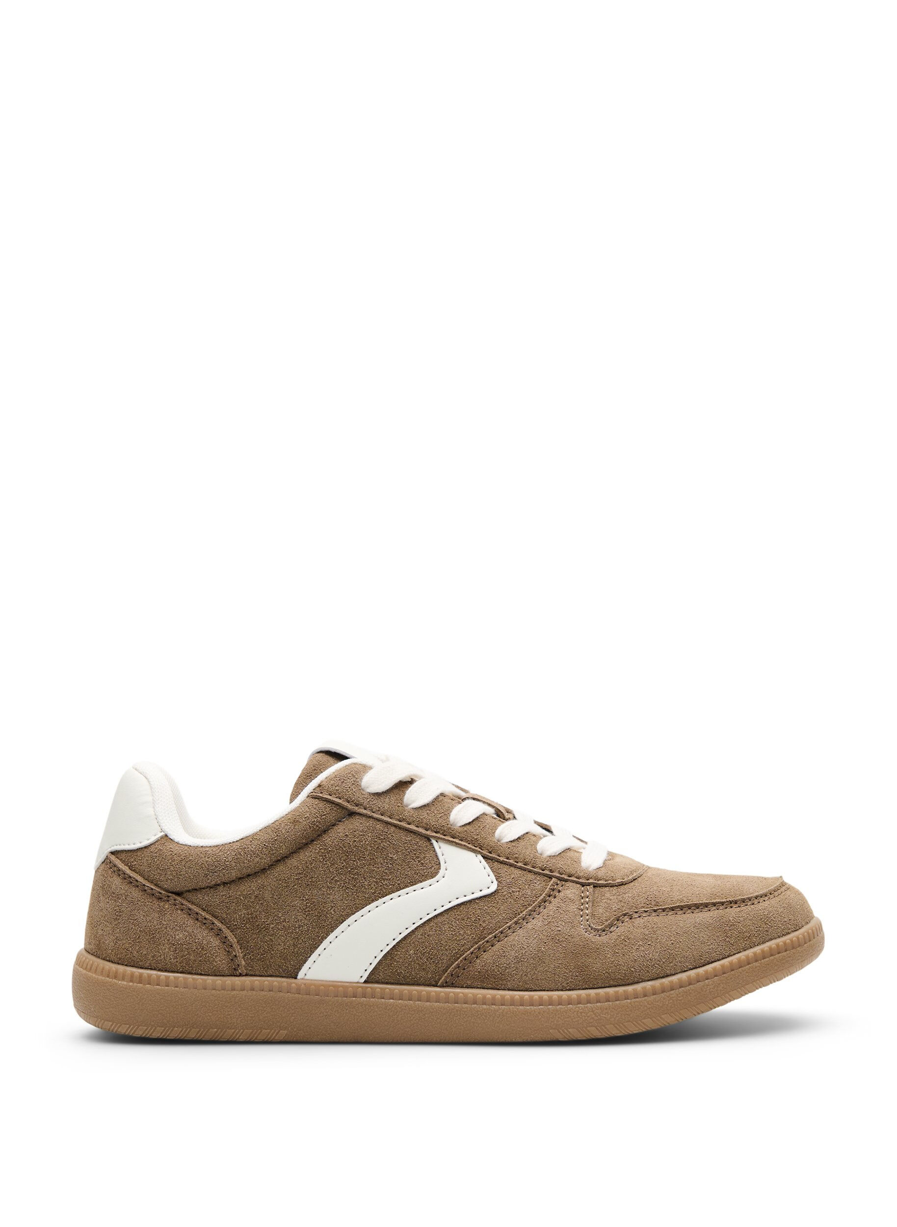 Faux suede sneakers