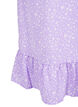 Printed wrap dress with short sleeves , Purple, Packshot image number 3