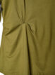 T-shirt with draped detail, Green, Packshot image number 3