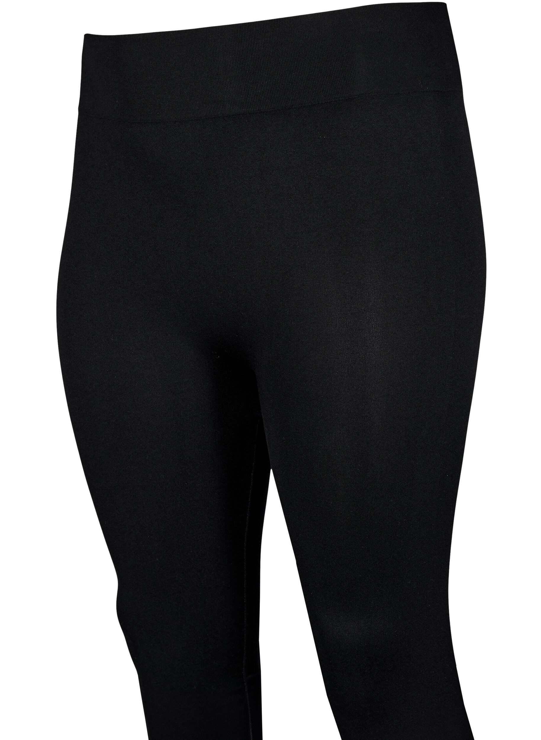 ZizzifashionSeamless basic leggings, Black, Packshot image number 3