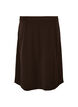 Knee-length A-line skirt, Brown, Packshot image number 1
