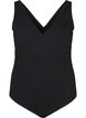 Swimsuit with wrap effect, Black, Packshot image number 0