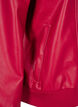 Faux leather bomber jacket, Rhythmic Red, Packshot image number 3